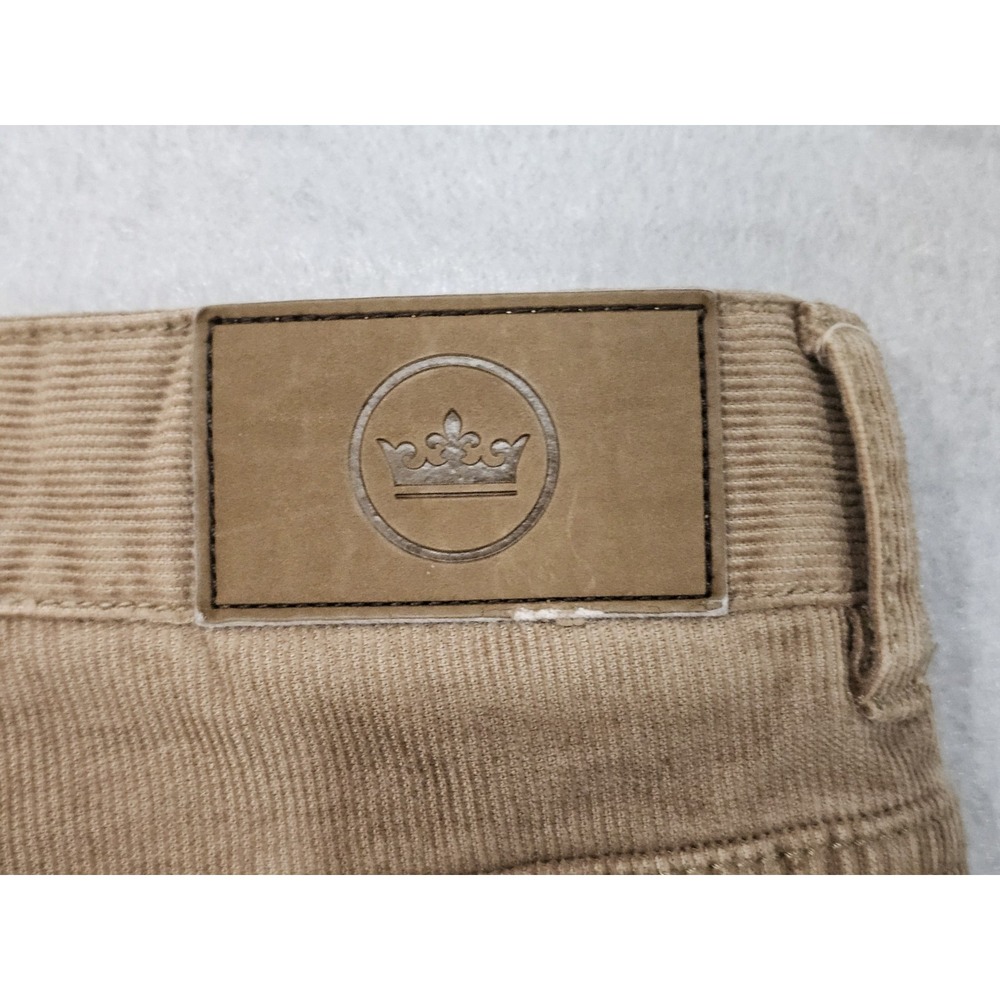 Peter Millar Corduroy Pants Camel Khaki Tan Dress Golf Chino Mens Sz 38 X 31 - Picture 9 of 14
